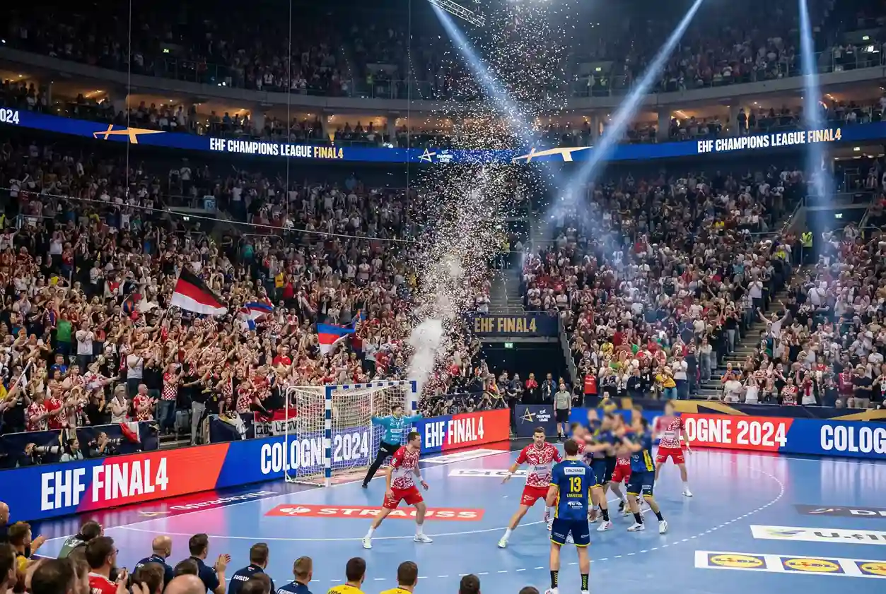 Handball Champions League Wetten: Spielszene aus einem EHF CL Final Four